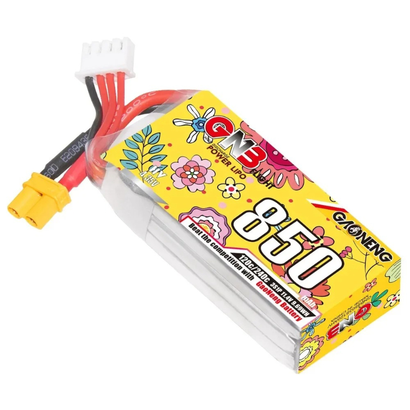 Drone Battery 3S - 1pcs new GNB LiHV 3S 11.4V
