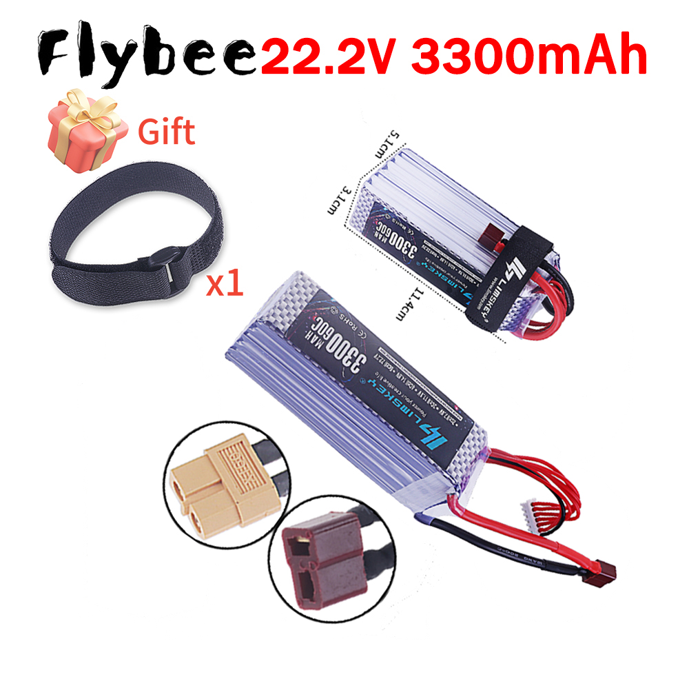 Brand NEW 3300mah 22.2V 60C 6S - đánh giá và giá Drone Battery 6S