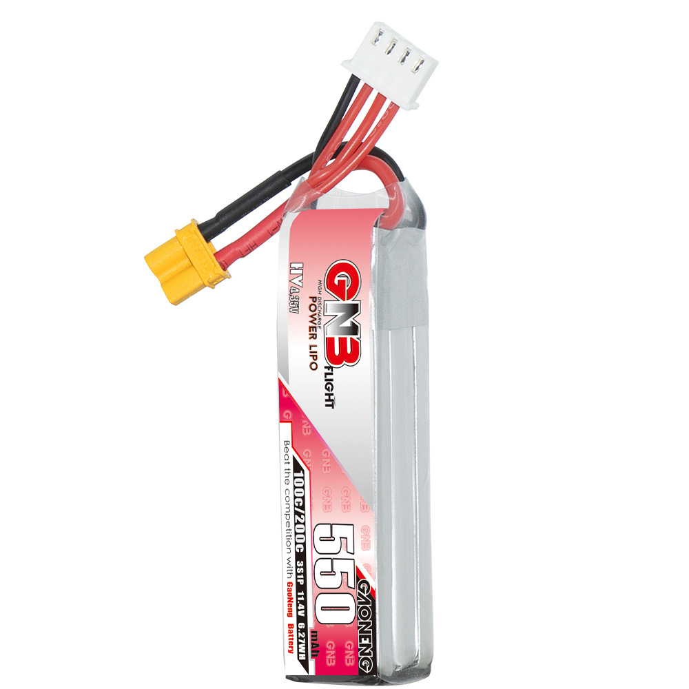 GNB HV 11.4V 550mAh 100C/200C  - đánh giá và giá Drone Battery Lipo