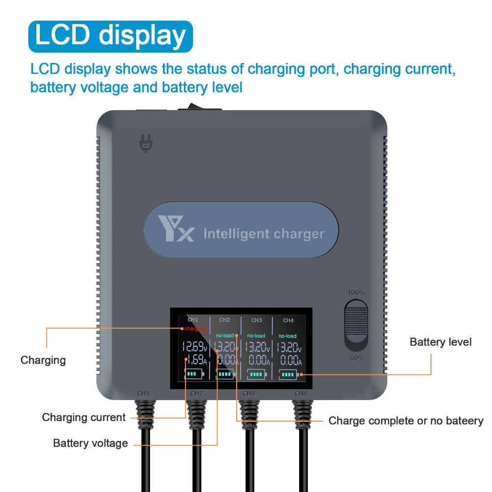 6 in 1 Digital display Battery - đánh giá và giá Drone Battery Smart