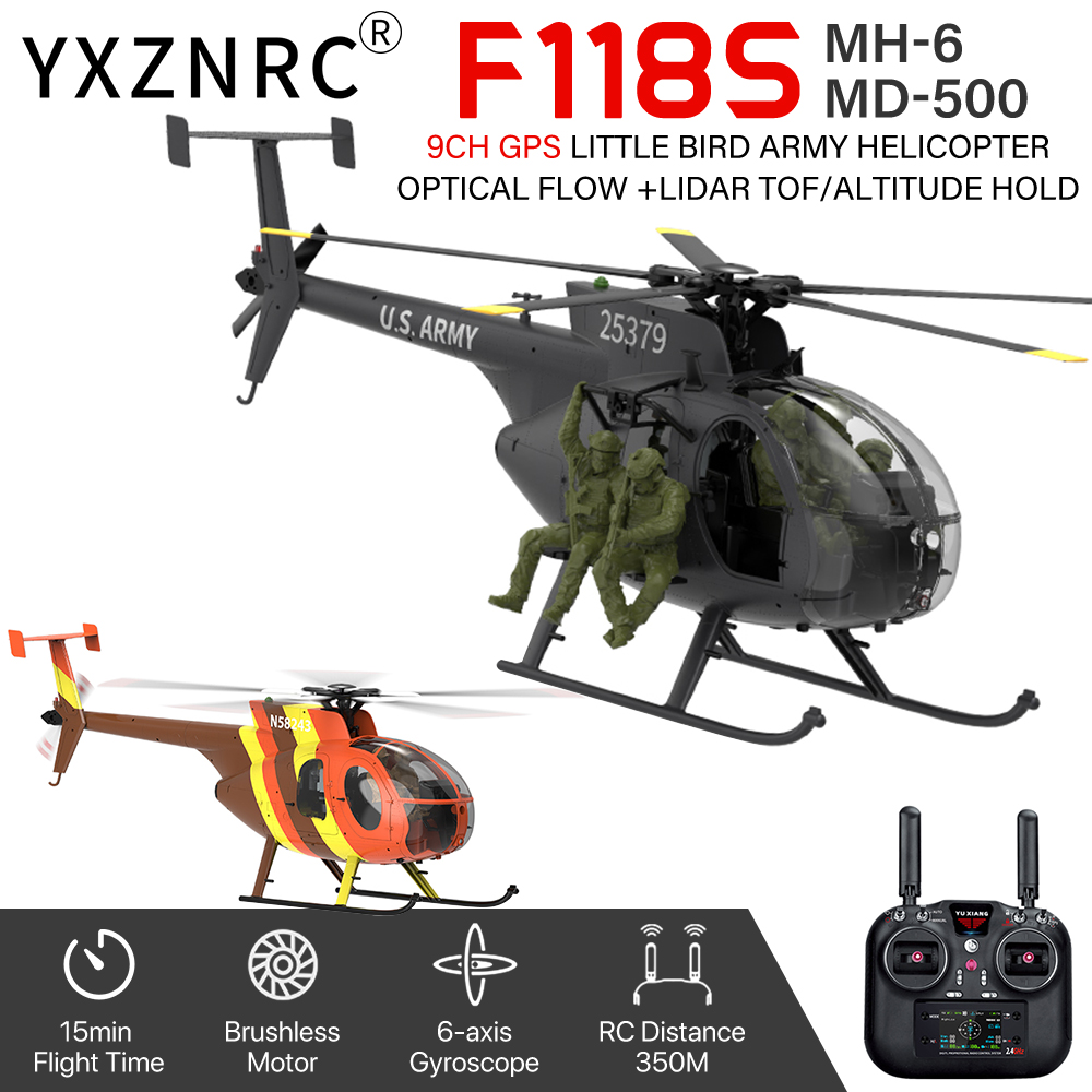 YUXIANG F118S RC Helicopter MH - đánh giá và giá Drone Battery 4S
