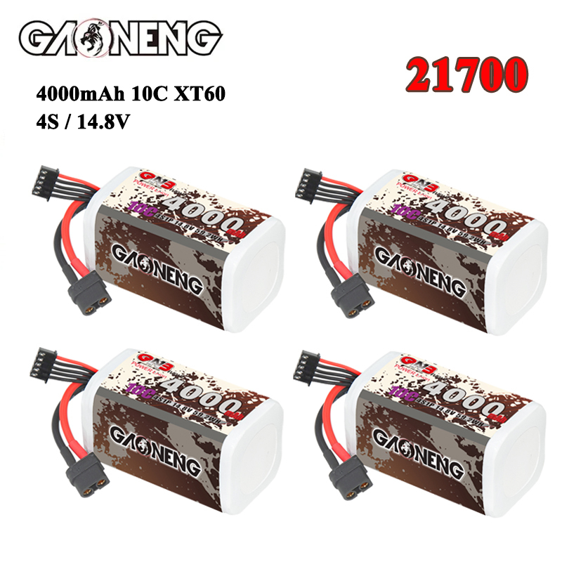 GNB 4000mAh 4S 14.8V 10C 20C W - đánh giá và giá Drone Battery Lipo