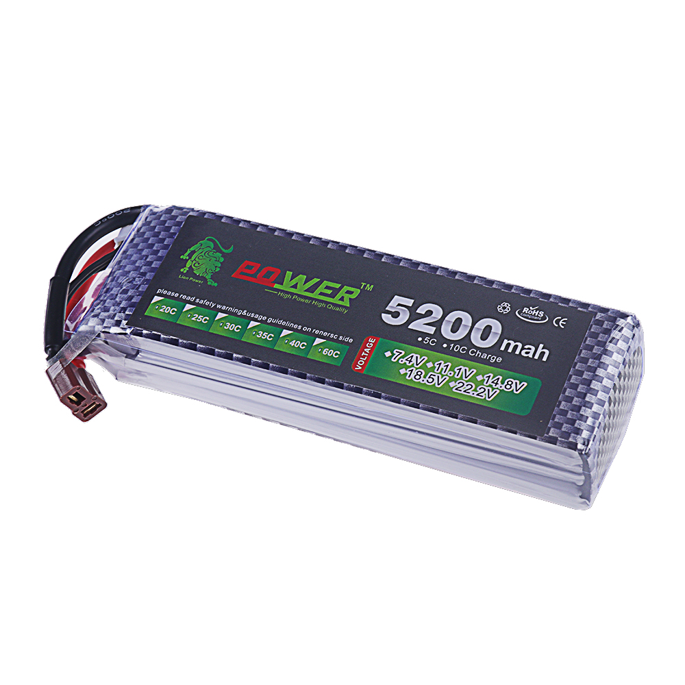 3S Lipo Battery 11.1V 5200mah  - đánh giá và giá Drone Battery Lipo