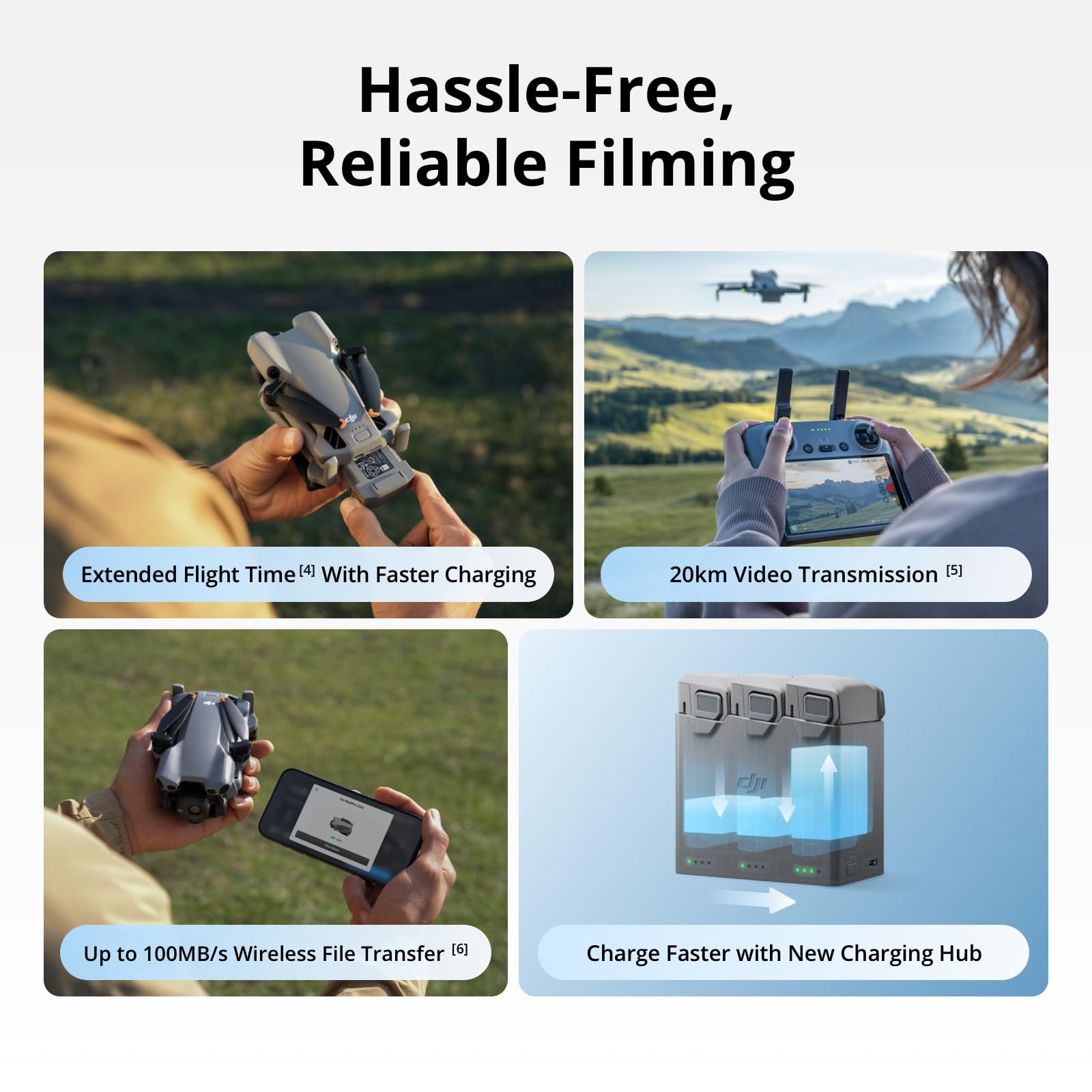 DJI Mini 5 Pro Fly More Combo  - đánh giá và giá Drone Battery Smart